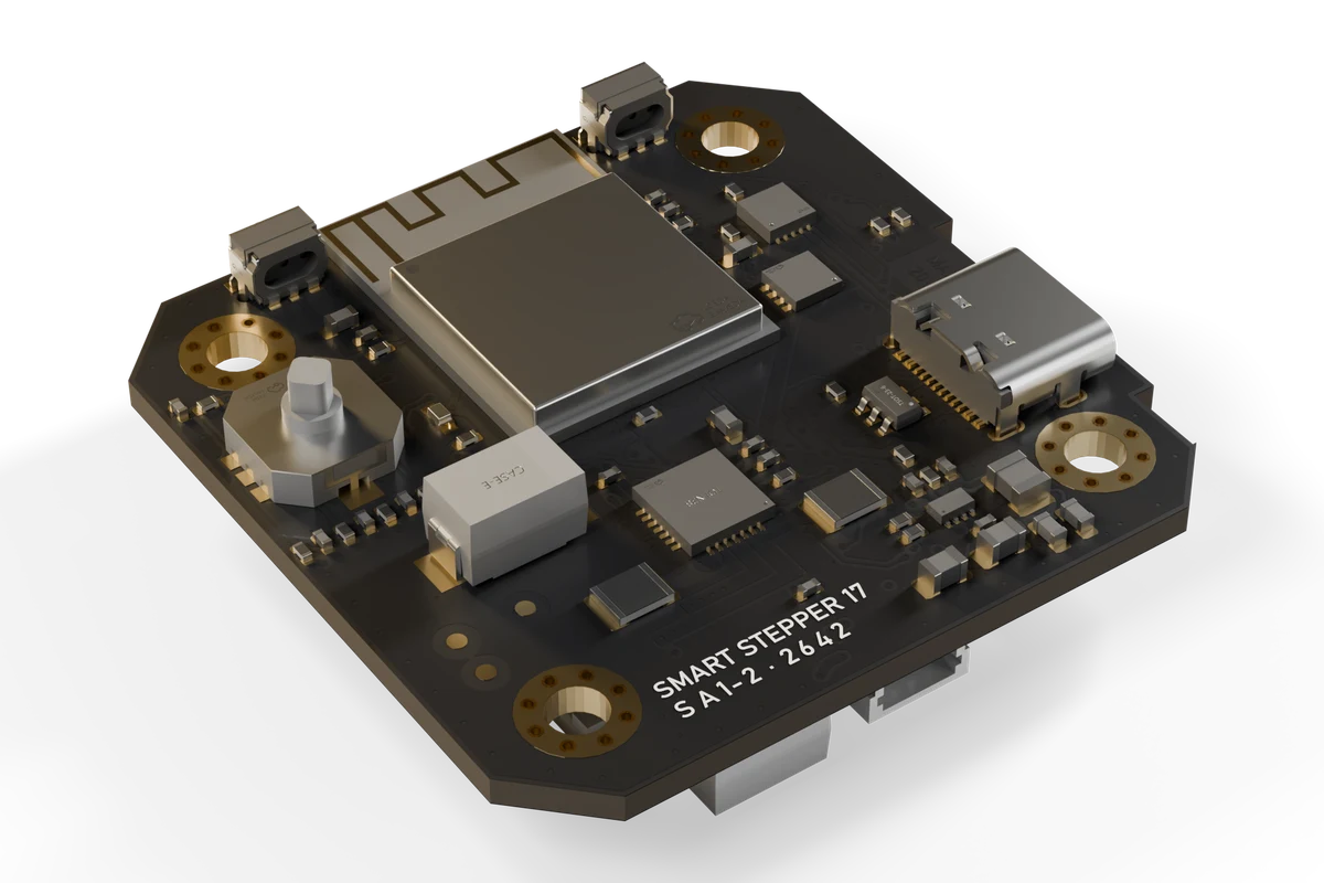 SmartStepper 17 controller board, concept render
