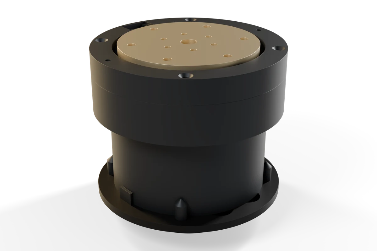 SmartServo G-5208 brushless servo node, larger motor, concept render